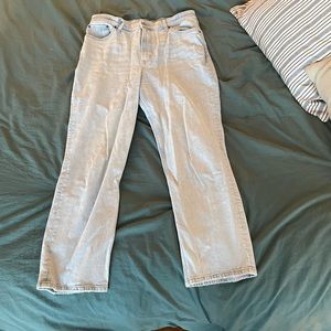 Curve Love A&F Jeans